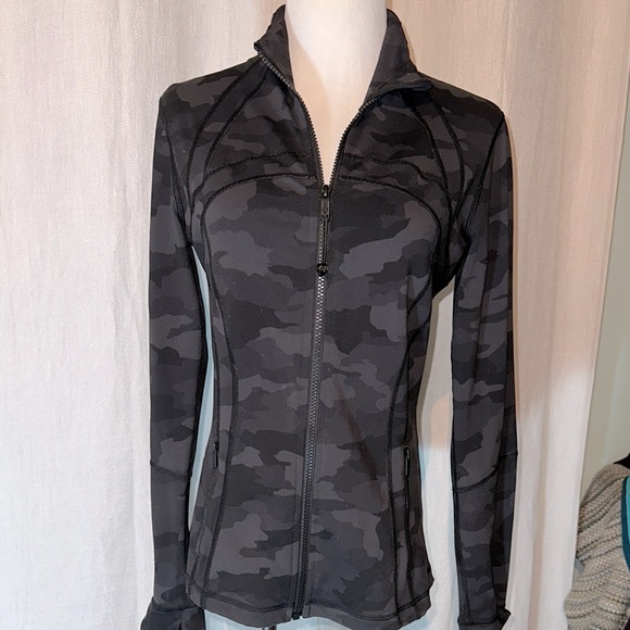 lululemon athletica Jackets & Blazers - Lululemon on define jacket black Camo 8